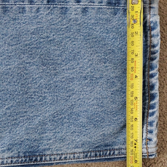 AGOLDE 90's Y2K Pinch Waist high-rise straight-leg jeans light-blue wash Sz 28 - Picture 14 of 14